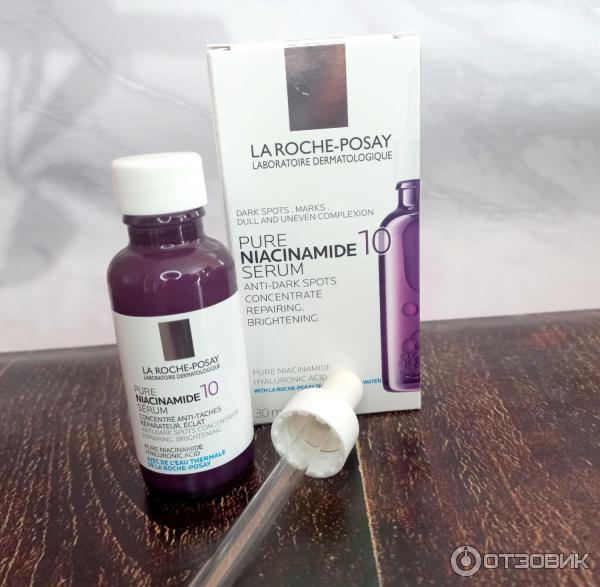 Отзыв о Концентрированная сыворотка La Roche-Posay Niacinamide 10 ...