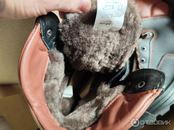Отзыв о Ботинки кожаные Тех��оавиа \