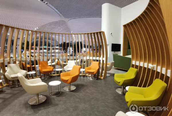 Бизнес-зал Skyteam в аэропорту Стамбула (Турция, Стамбул) фото
