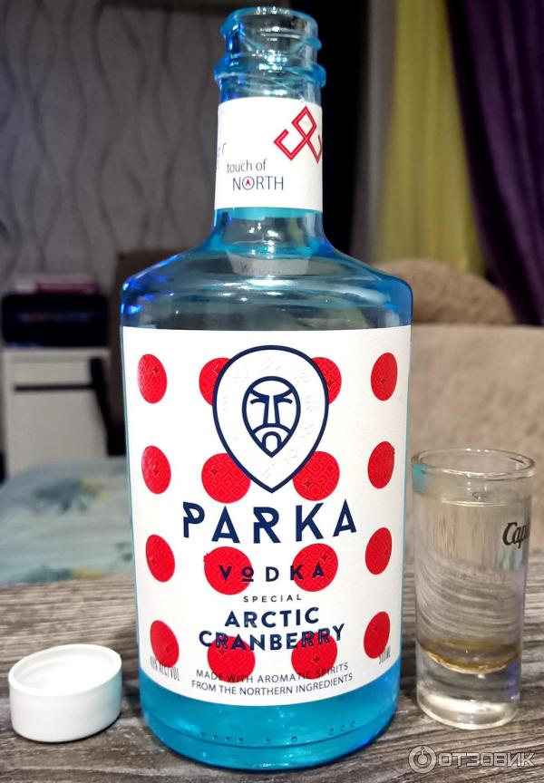 Отзыв о Водка Parka Арктическая клюква | Вкусная новинка.