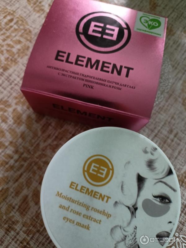 Отзыв о Гидрогелевые патчи Element "Антивозрастные" с экстрактом ...