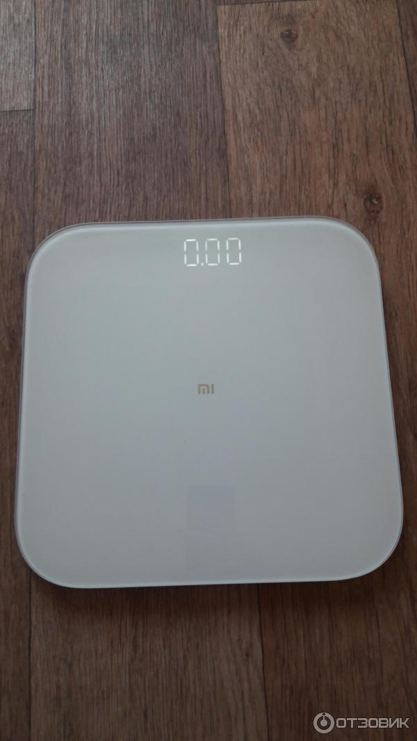 Весы напольные светодиодные Xiaomi Mi Smart фото