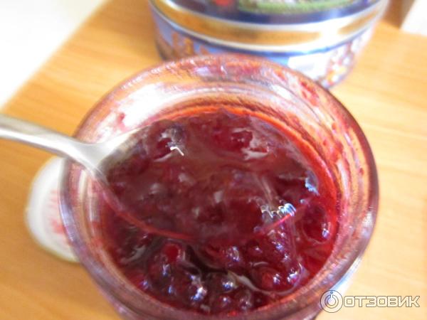 Отзыв о Клюква протертая с сахаром Дикодар | Большая банка вкусной клюквы:)