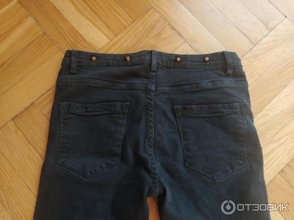 Отзыв о Женские джинсы Zara | ... черные скинни с клепками