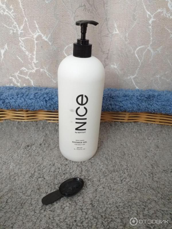 Отзыв о Гель для душа Nice by Septivit | Приятный аромат, большой объем ...