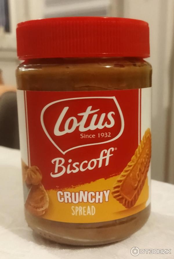 Отзыв о Паста из карамелизированного печенья Biscoff Lotus | Очень ...
