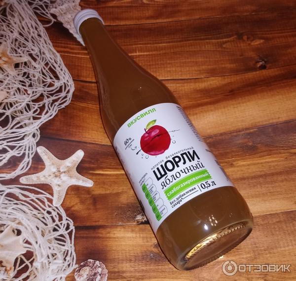 Отзыв о Напиток безалкогольный слабогазированный ВкусВилл "Шорли ...