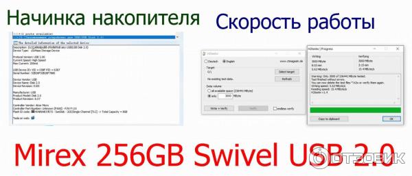 Отзыв о USB-флешка Mirex 256GB Swivel USB 2.0 | Вместительная фура со ...