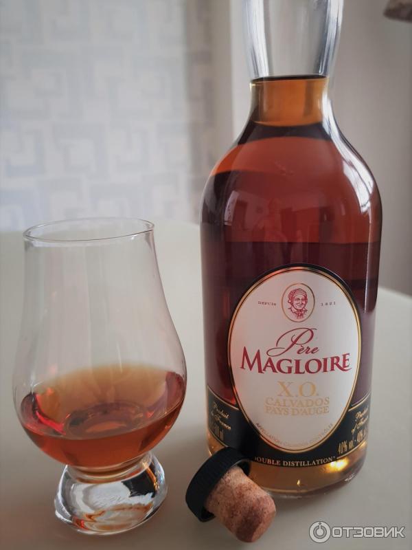 Отзыв о Кальвадос Pere Magloire XO | Отличный яблочный бренди.