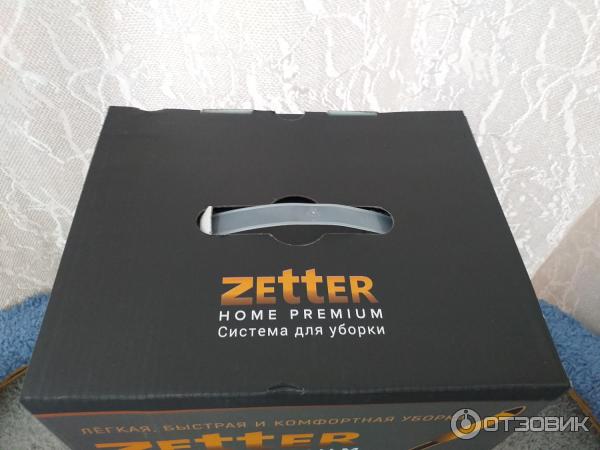 Швабра с отжимом и ведром Zetter фото