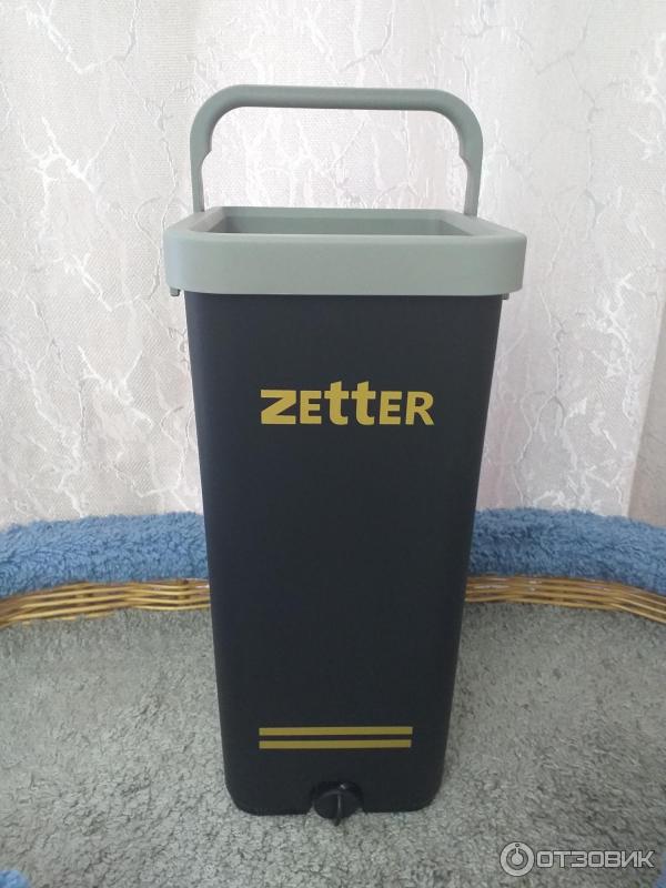 Швабра с отжимом и ведром Zetter фото