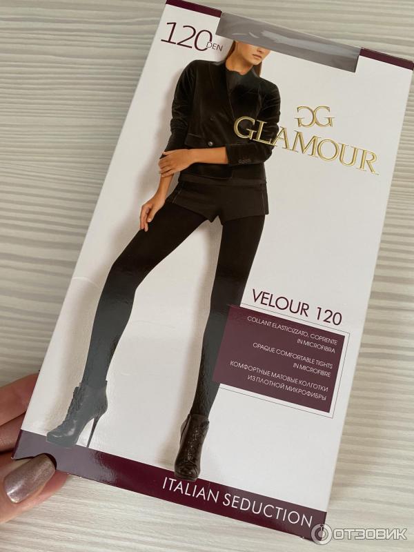 Отзыв о Колготки Glamour Velour 120den | Хорошие колготки