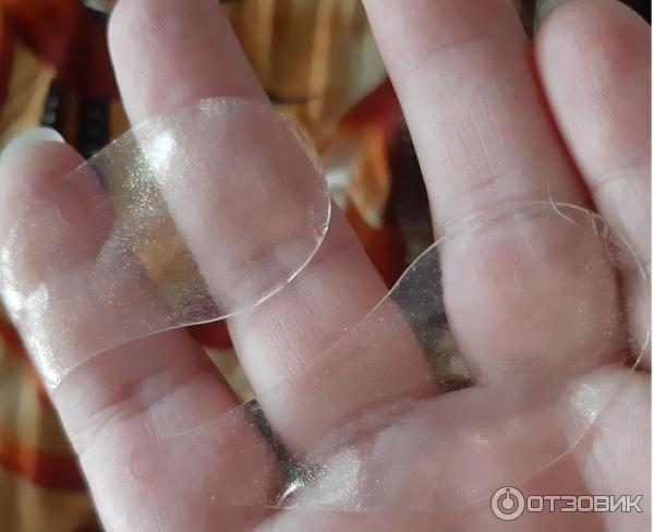 Гидрогелевые патчи под глаза Herisson Gold с частицами золота фото