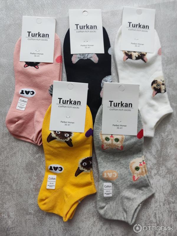 Отзыв о Женские носки Turkan Socks | Носки Turkan - у меня с котиками)