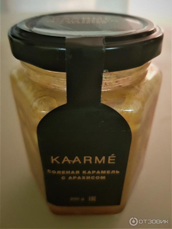 Отзыв о Kaarme Соленая карамель с арахисом | Отличный десерт к чаю