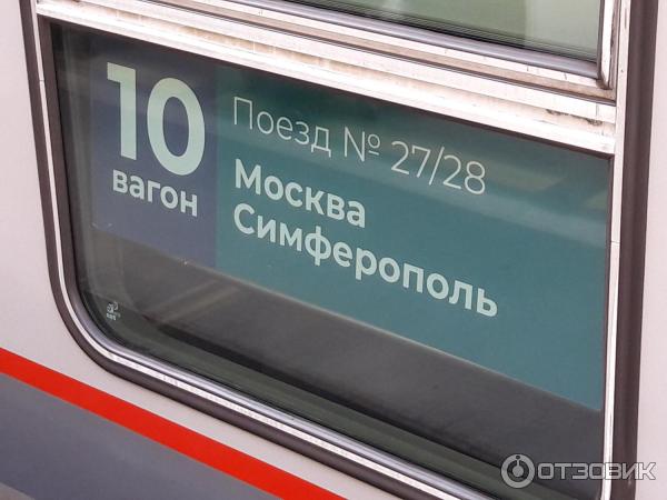Отзыв о Скорый Поезд №28 "Москва - Симферополь" | Комфортная поездка в ...