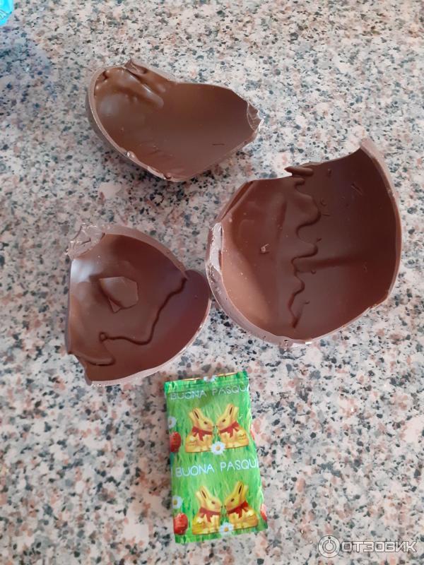 Отзыв о Шоколадные яйца Lindt Latte | Вкусно, интересно, много