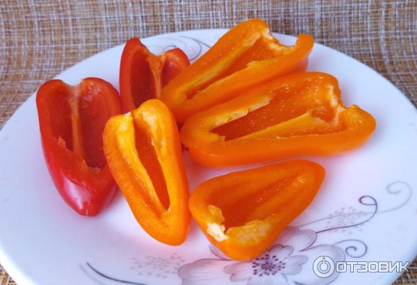 Отзыв о Перец сладкий мини микс Свежесть | Очень вкусные мини-перчики!