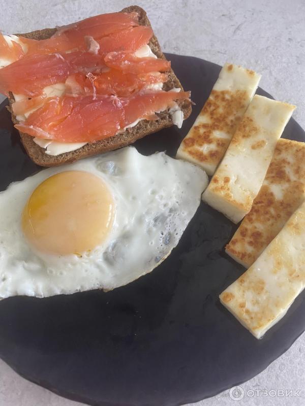 Отзыв о Сыр Радость вкуса "Для жарки" | Ещё один сыр для жарки, но с ...