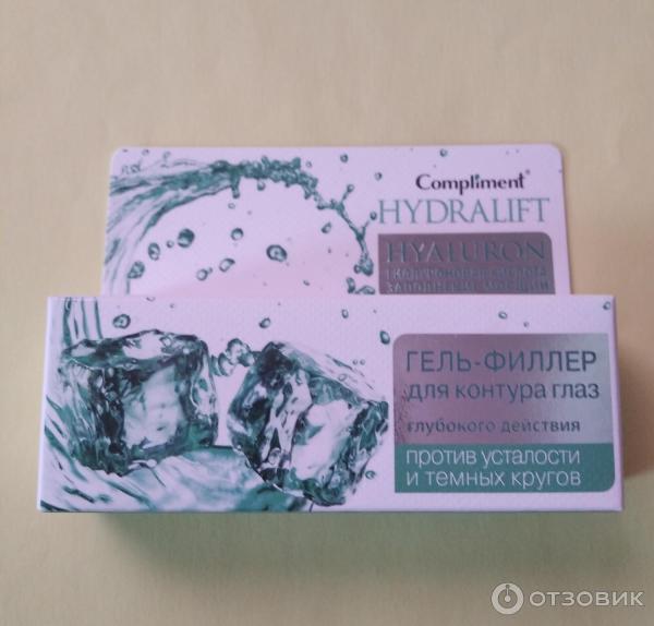Отзыв о Гель-филлер для контура глаз Compliment Hydralift Hyaluron ...