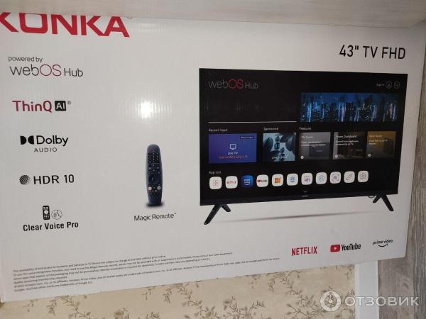 Телевизор Konka K43WR680N фото
