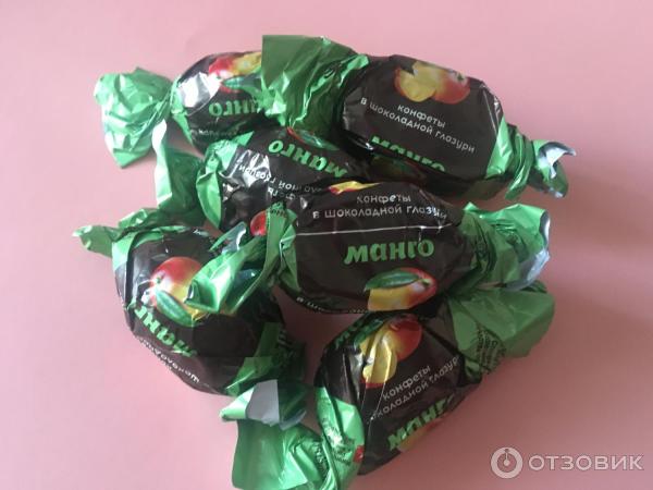 Отзыв о Конфеты KDV "Манго в шоколадной глазури" | Очень гармоничное ...