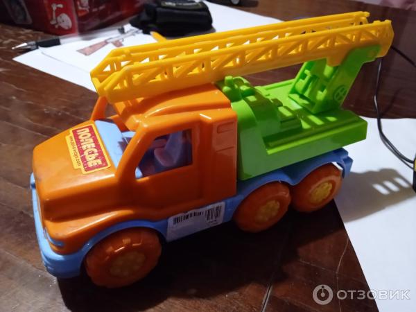 Отзыв о Детская игрушка Полесье Автомобиль-пожарная машина "Салют ...