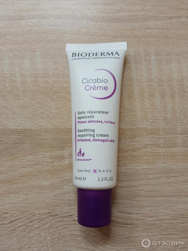 Отзыв о Крем для лица Bioderma Cicabio | Заживление с тонким носиком