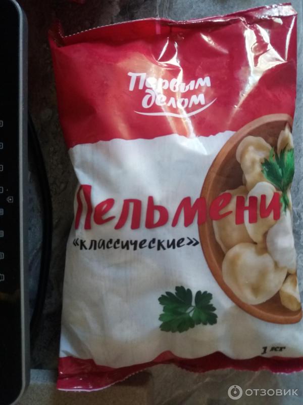 Отзыв о Пельмени Первым делом "Классические" | На любителя : э )