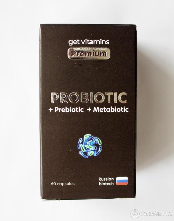 Отзыв о БАД Get vitamins Пробиотики + пребиотики, метабиотики | Мы с ...