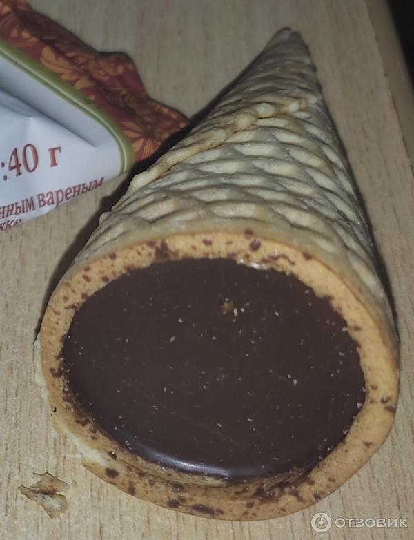 Отзыв о Крем-десерт в вафельном рожке "Коровка из Кореновки" с ...