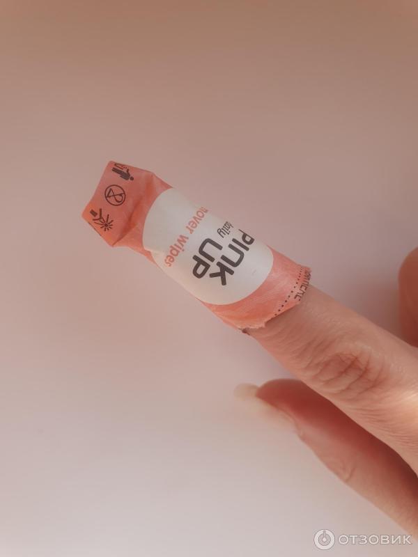 Отзыв о Салфетки для снятия всех видов гель-лака PinkUp "Remover Wipes ...