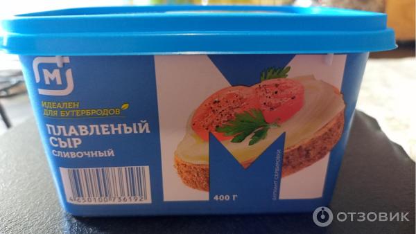 Отзыв о Сыр плавленый сливочный Магнит | Вкусный