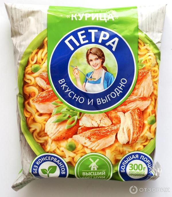 Отзыв о Вермишель быстрого приготовления Петра с куриным вкусом ...