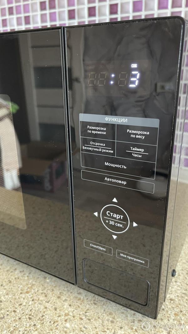 Отзыв о Микроволновая печь Domfy DSB-MW106,900Вт | Мощная и стильная ...
