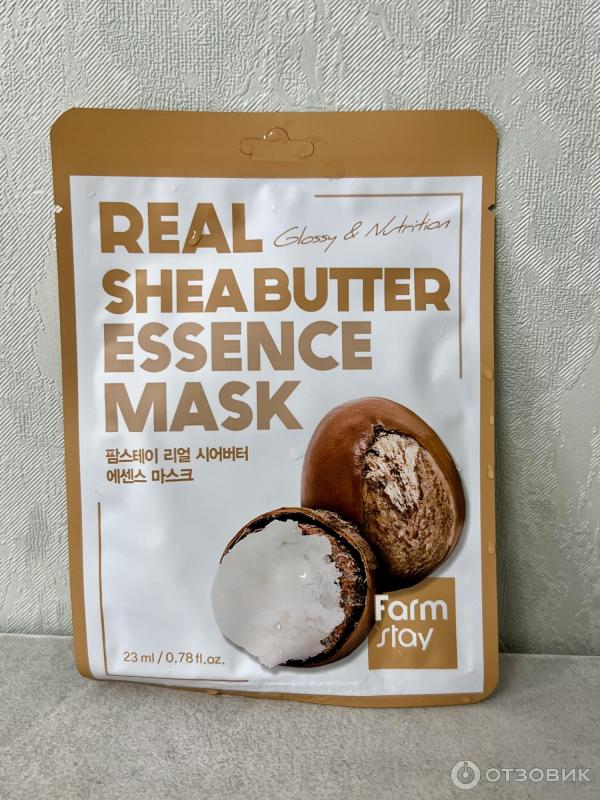 Отзыв о Тканевая маска для лица FarmStay Real Shea Butter | Ещё одна ...