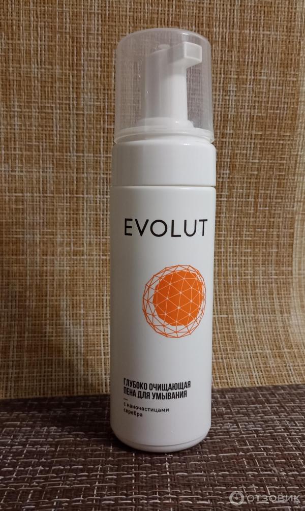 Пенка для умывания Evolut с наночастицами серебра фото