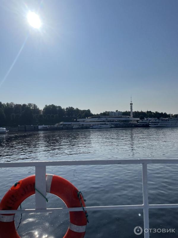 Отзыв о Прогулка на речном катере по реке Волга (Россия, Ярославль ...