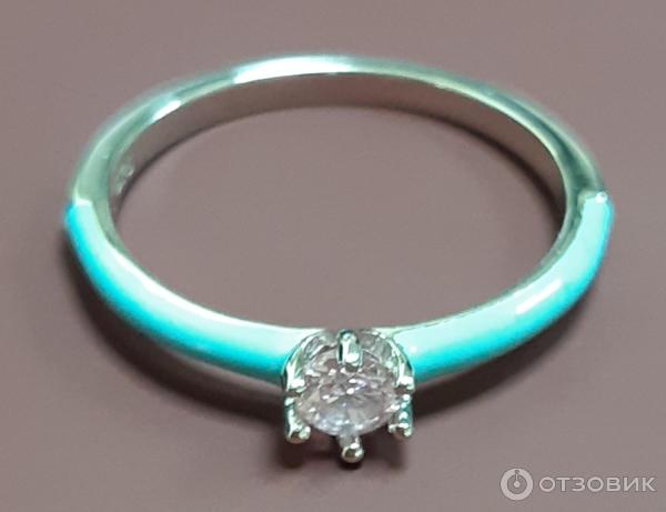 Комплект с розовыми фианитами Sunlight Эмаль. Серебро фото