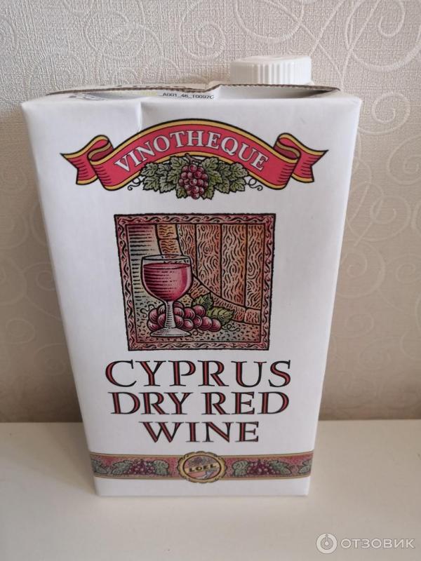 Отзыв о Вино красное сухое Cyprus dry red wine | Восторг!