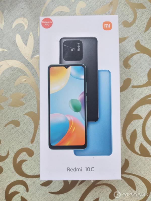 Смартфон redmi 10c graphite gray