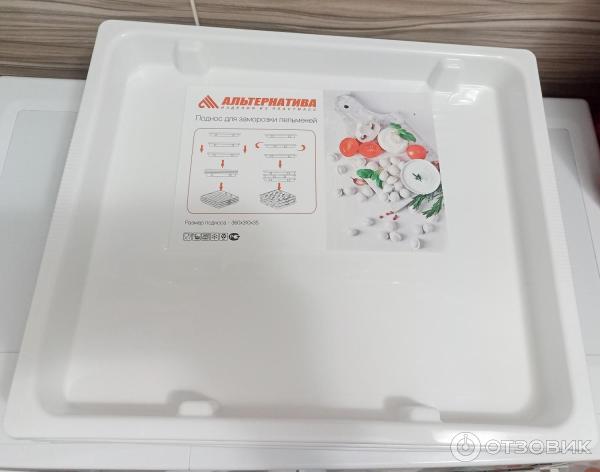 Отзыв о Поднос для заморозки пельменей Альтернатива | Супер вещь ...