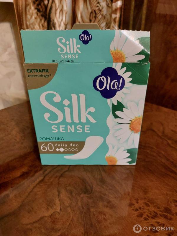 Отзыв о Ежедневные прокладки Ola! Silk Sense Daily Deo Ромашка ...
