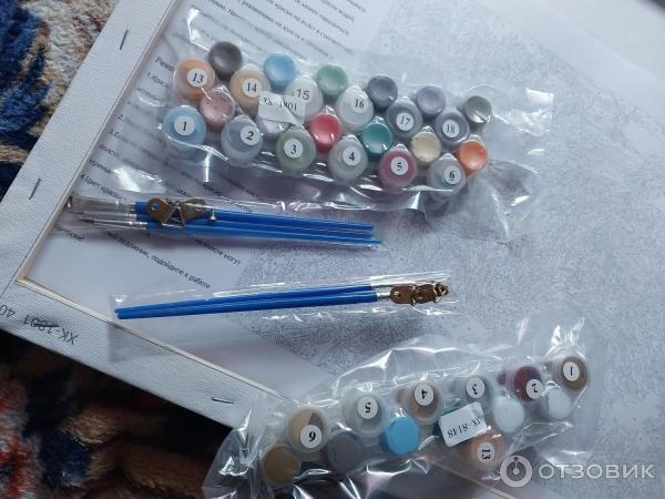 Отзыв о Рисование по номерам Рыжий Кот | Хорошие наборы, купила сразу два.