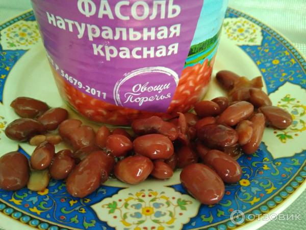Отзыв о Фасоль натуральная красная Поречье | Производители (некоторые ...