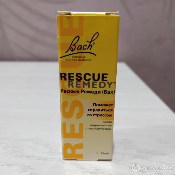 Отзыв о Гомеопатические капли Баха Rescue Remedy | Выброс денег