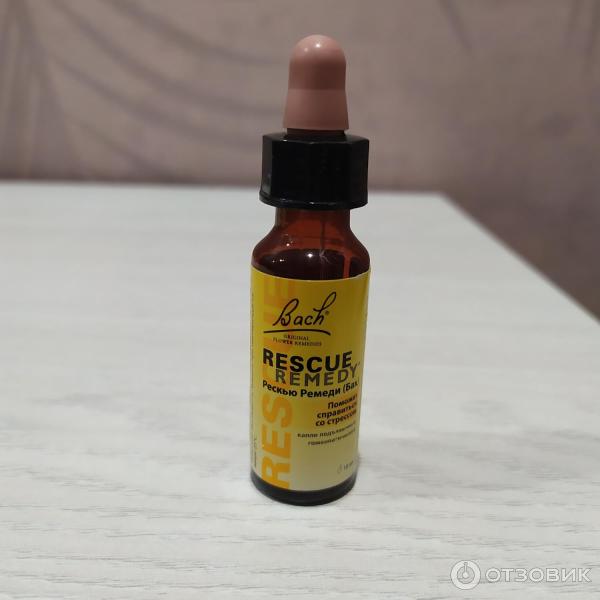 Отзыв о Гомеопатические капли Баха Rescue Remedy | Выброс денег