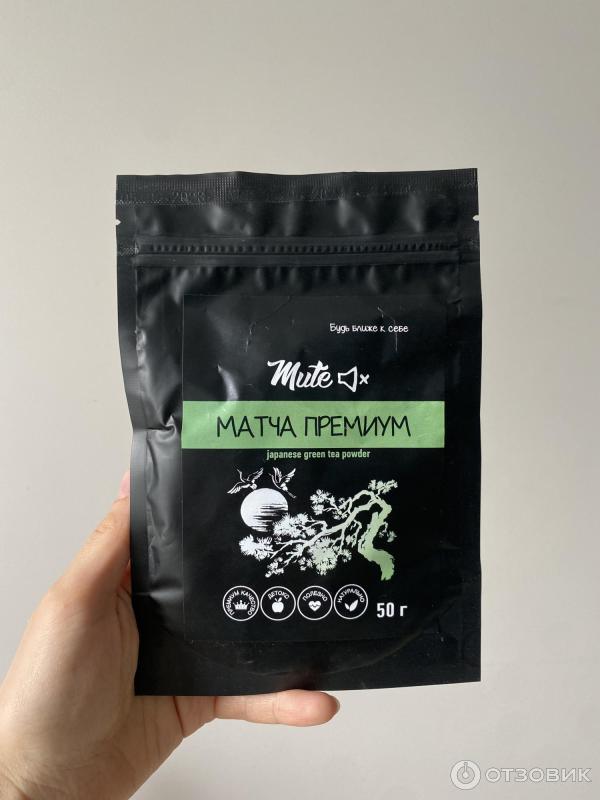 Отзыв о Японский зеленый чай матча Mute | Вкусный, полезный и красивый ...
