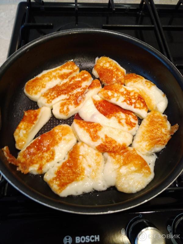 Отзыв о Сыр Бутербродов "Халуми" | Хороший вариант продукта для жарки.