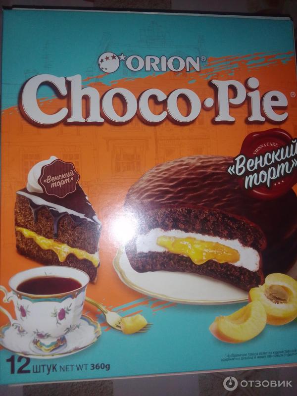 Отзыв о Пирожное Orion Choco Pie "Венский торт" | Ещё одна вкусная новинка